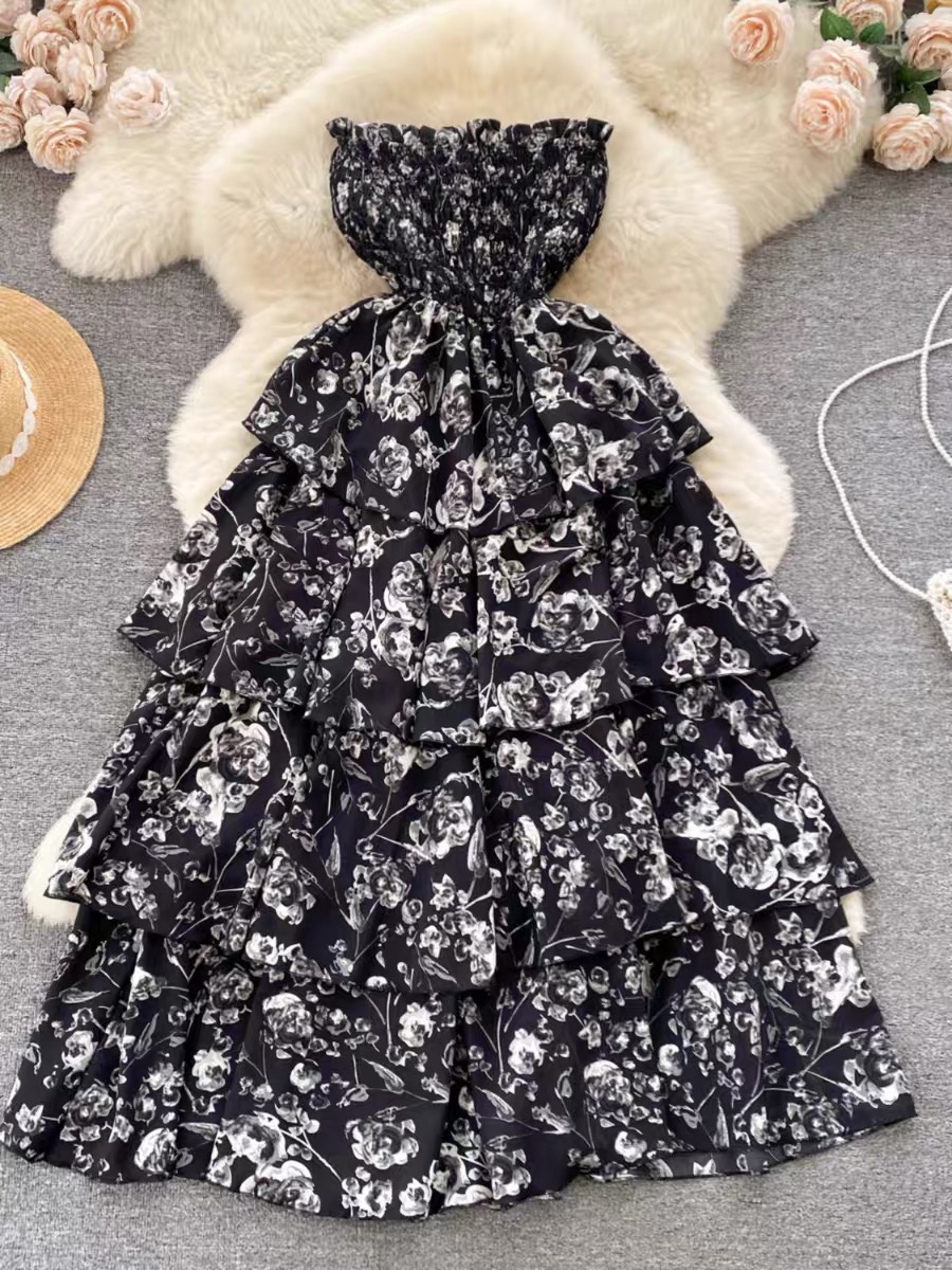 Come with me off shoulder dress CD834 images